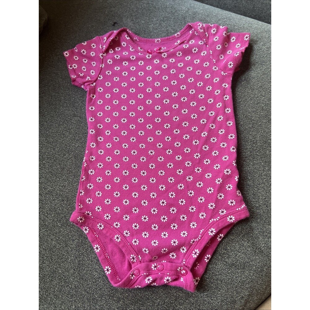 Carters One Piece Youth Girl 18M Aop Floral‎ Pink